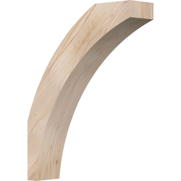 Ekena Millwork 5 1/2"W x 22"D x 28"H Thorton Smooth Knee Brace, Douglas Fir BRC06X22X28THR00SDF - main
